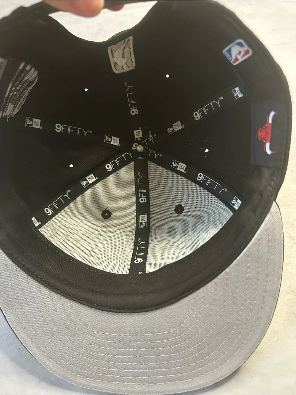 New Era 9FIFTY Chicago Bulls Tip-Off Black Snapback Hat